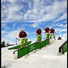 Joakim Mathisen p&aring; kincken i A-Park. Foto: Christoffer Dybendal. &Aring;kare: Joamkim Mathisen.