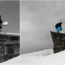 Champoluc, Italien.. Foto: Rosanna Linder. &Aring;kare: Jonas Frid.