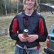 Skantz en helt vanlig morgon kl. 05.30. Foto: Carl-Olov Neider. &Aring;kare: Skantz.