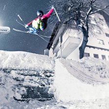 Hade kommit en hel del sn&ouml; senaste dagarna s&aring; vi. Foto: Marcus R&ouml;nne. &Aring;kare: Marco Ladner.