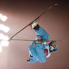 Kevin Rolland i sitt sista hopp under WinterJam p�. Foto: H&aring;kan Nyberg. &Aring;kare: Kevin Rolland.