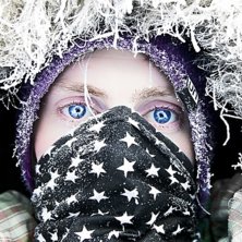 Efter 2 km vandring i -31 grader s&aring; plockar man f. Foto: Niclas Magnusson. &Aring;kare: Niclas Magnusson.