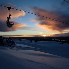 Nysn&oslash; og fantastisk flott i fjellet!
.