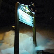 En kv&auml;ll p&aring; stan!. Foto: Claes Palm. &Aring;kare: Per Jakobsson.