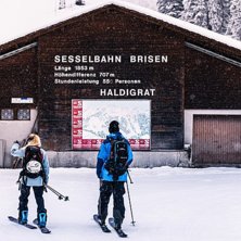 Dalstationen vid Haldigrat.. Foto: Axel Adolfsson.