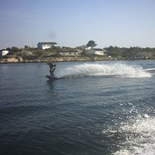 En sk&ouml;n dag i sk&auml;rg&aring;rden.... Foto: Pappa Pappa. &Aring;kare: Robin Sandin.