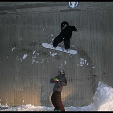 rolig sessions i tunneln.. Foto: Petter Persson. &Aring;kare: Adrian Persson.