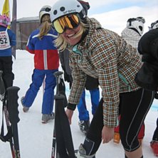 Dags f&ouml;r skutskjutet.... Foto: Jennie Ros&eacute;n. &Aring;kare: Johanna Johansson.