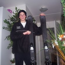 Jag och mina twintip . Foto: Kameran. &Aring;kare: Robin Allmer.