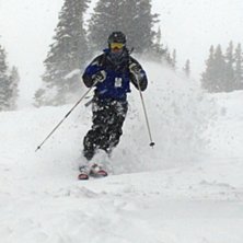 Sista dagarna i mars 2007 gav mycket bra l&ouml;ssn&ouml; . Foto: David Merritt. &Aring;kare: Jonas Emilsson.