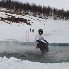 Hemavan Valborg :). Foto: Pappa. &Aring;kare: Jag.