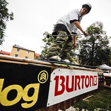 S&aring;g en spindel p&aring; slutet av railen och blev lite. Foto: Anders Bergstr&ouml;m. &Aring;kare: Emil Westman.