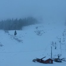 Sn&oslash;produksjon i terrengparken
Faste og fine forho.