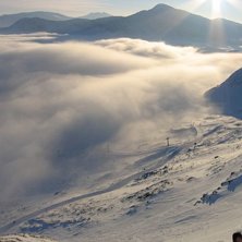 Tagen under en topptur en fin dag &ouml;ver molnen!. Foto: Lars Andreasson. &Aring;kare: En hel bunt.