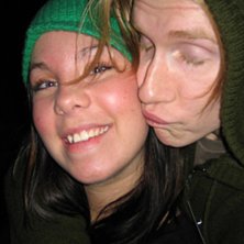 Jag och Kribba!!! Du &auml;r saknad gubben!!. Foto: ??. &Aring;kare: Sofia och Kribba.