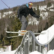 Liten session p&aring; Frankerrailet under Candy Jam. Foto: Peter Str&ouml;m. &Aring;kare: Fredrik Bondeson.