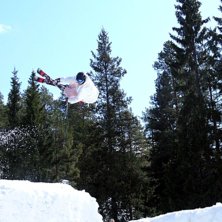 flatspin, tror det resulterade i en krash?. Foto: Joakim Hayland. &Aring;kare: Jesper Hayland.