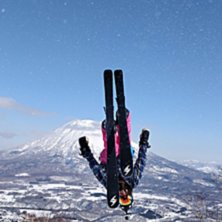 Nicole Lejdeby - Portrait of Mount Yotei, and a sl.
