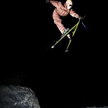 Jag g&ouml;r en 180 nose. Foto: Thomas Lundman. &Aring;kare: Hannes Karlstr&ouml;m.