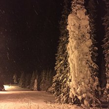 Kveldskj&oslash;ring
Sesongens andre kveldskj&oslash;ring i da.