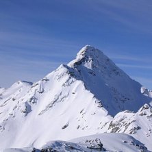 Tagit bilden fr&aring;n toppen p&aring; ett berg i S&ouml;lden.. Foto: Daniel H&auml;gglund.