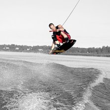 Sweet wakesession i LKP!!!. Foto: Jonas Bj&ouml;rk. &Aring;kare: Filip Eriksson.