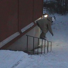 Ett ca 7 meter l&aring;ngt downr&auml;cke. Perfekt inrun f�. Foto: Felix Engstr&ouml;m. &Aring;kare: Jens Ortner.