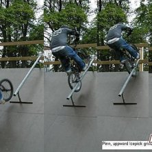 uppf&ouml;r icepick p&aring; ostabilt r&ouml;r. Foto: Daniel Zetterstr&ouml;m. &Aring;kare: Kalle Nilsson.