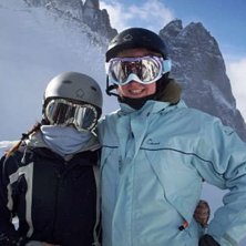 Anette &amp;amp; Me in chamonix.
