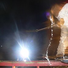 Jag vet inte vad Johan sysslade med men jag tyckte. Foto: Johan Daniels. &Aring;kare: Bj&ouml;rn Daniels.