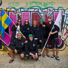 Landslaget, Gangst&aacute; Styling.. Foto: Random med Binges kamera. &Aring;kare: Binge, Seth, Lisa, Latte, Freddie, Henio och Jakob.