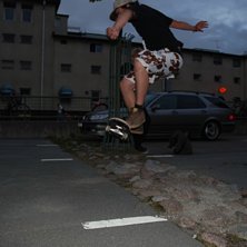 FS 180 &ouml;ver gap. . Foto: Roberto Alvarez. &Aring;kare: Anders Gr&auml;nnsj&ouml;.