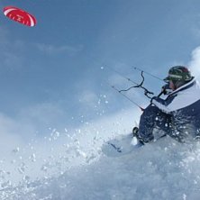 Snowkiting! Kolla filmen p&aring; www.kiters.se. Foto: Peter Ingerstam. &Aring;kare: Matthieu Blanchard.