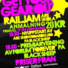 GET YOUR GEAR OUT RAILJAM. Foto: Gustav &Aring;gren.