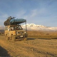 P&Aring; v&auml;g till La Paz efter tv&aring; dagars cykling.. Foto: n&aring;n.