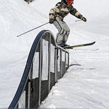testar l&aring;nga railen i Br&auml;cke. Foto: Simon Dehnisch. &Aring;kare: Joel Dehnisch.