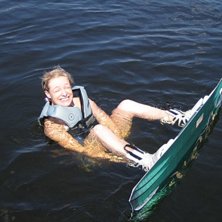 Som fisken i vattnet.. :). Foto: .. &Aring;kare: Josefine &Aring;hrberg.