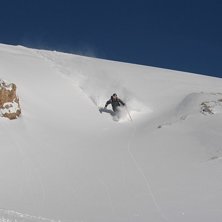 Efter dagar med skitv&auml;der blev livet lite ljusare. Foto: Christian Heinrich. &Aring;kare: Joacim Torkelson.