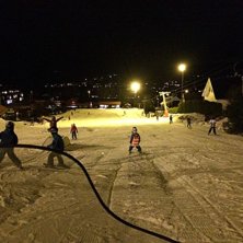 Sesong &aring;pning
Bra stemning p&aring; sesongens f&oslash;rste .