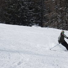 Bra pister i Madonna!. Foto: Mats Erlingfors. &Aring;kare: Daniel Erlingfors.