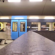 Foto: Johan Lundborg. &Aring;kare: tunnelbana.
