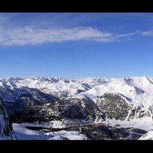 Utsikten fr&aring;n L&amp;#039;Aigle delen ut mot byn o. Foto: Christian T&uuml;rk.