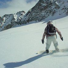 Underbart offpist&aring;k!. Foto: Mikael Gr&ouml;nlund. &Aring;kare: Tamara Gutemyr.