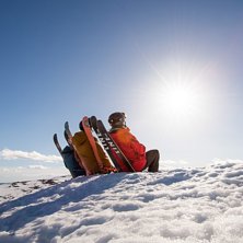 Klar for p&aring;ske
Her i Trysil har vi fortsatt sn&oslash; .