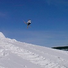 360 Mute. Landningen ser man ju inte,vilken inte v. Foto: Olle Pelo. &Aring;kare: Fredrik Eklund.
