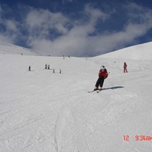 Synd att backen inte &auml;r brantare, men det var ett. Foto: Anders Rydstern. &Aring;kare: Mathilda.