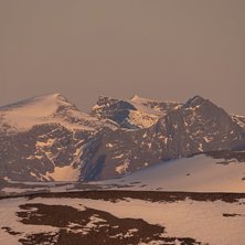 15 June 2020.
The Kebnekaise massif seen from the.