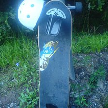 Min freebord.. Foto: Oskar Nilsson.