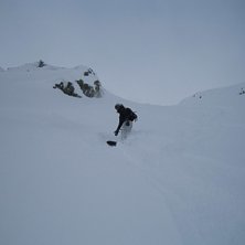 Oj s&aring; sk&ouml;n sn&ouml;n var. Kall och l&auml;tt och bra bas. Foto: Henke Johansson. &Aring;kare: Micke Gr&ouml;nlund.
