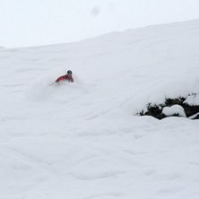 Visste inte riktigt hur droppet s&aring;g ut s&aring; jag fe. Foto: Susanne Nielsen. &Aring;kare: Johan Larson.